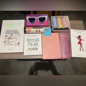 Brand new, smoke free home.Bride To Be Gift Set.Perfect for bachelorette party.